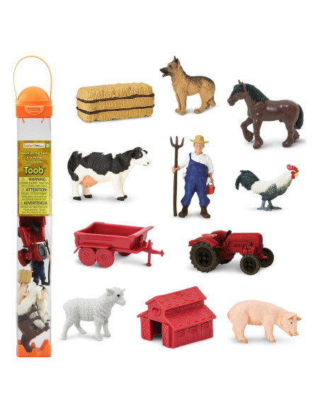 Figuras de Granja Safari Ltd - 12 Piezas Educativas Figuras de Granja Safari Ltd - 12 Piezas Educativas