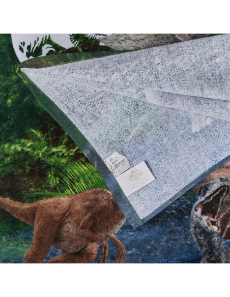 Toalla de Playa Franco Kids Jurassic World 147x71 cm Suave Toalla de Playa Franco Kids Jurassic World 147x71 cm Suave