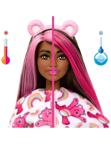 Muñeca Barbie Cutie Reveal Cheer Bear con 10 Sorpresas Muñeca Barbie Cutie Reveal Cheer Bear con 10 Sorpresas