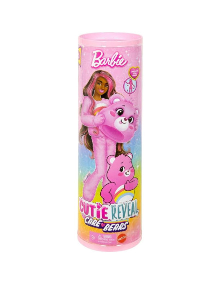 Muñeca Barbie Cutie Reveal Cheer Bear con 10 Sorpresas Muñeca Barbie Cutie Reveal Cheer Bear con 10 Sorpresas