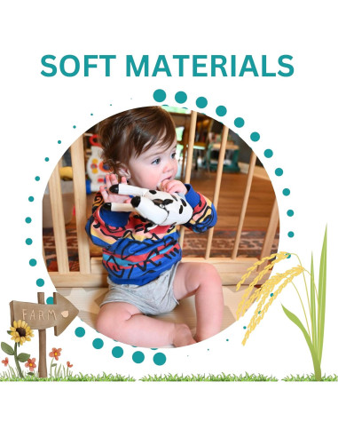 Set de Animales de Granja Suaves Cre8tive Minds - 5 Piezas