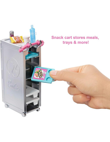 Juego de avión Barbie Dreamplane con 15 accesorios