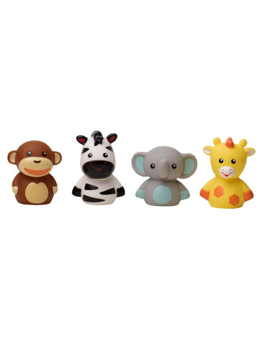 Títeres de Dedo Animales Selva Rashti Juego 4 Piezas