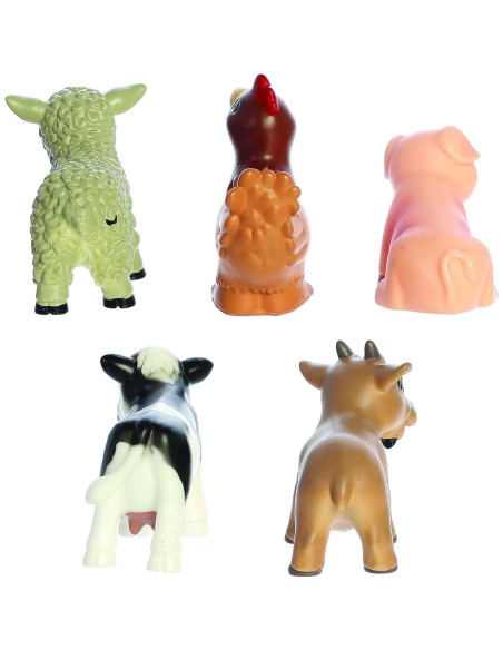 Juego de Animales de Granja Aurora Toys - 5 Figuras - 18+ meses Juego de Animales de Granja Aurora Toys - 5 Figuras - 18+ meses