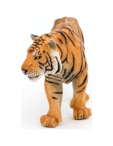 Figura de Tigre Papo 15.6x4.29x6.8cm Pintada a Mano