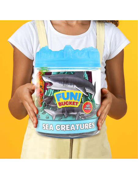 Cubeta de Juego de Reptiles Sunny Days - 43 Figuras y Accesorios Cubeta de Juego de Reptiles Sunny Days - 43 Figuras y Accesorios