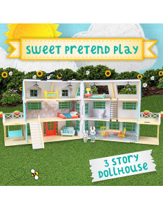 Granja Buzzby Sunny Days 49 Accesorios 2 Figuras 15 cm 2