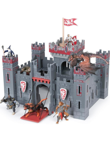 Castillo Fantástico Papo 60053 Juego de Madera 3+ Años