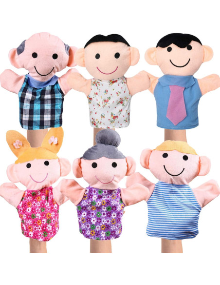 Juego de Marionetas de Mano y Dedo - 31 Piezas BetterLine Juego de Marionetas de Mano y Dedo - 31 Piezas BetterLine
