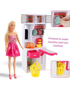 Juego de Baño de Muñeca 4 en 1 Liberty Imports 2