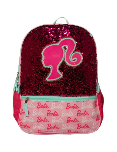 Set de Mochila de 4 Piezas Barbie Rosa 40.64 cm con Almuerzo