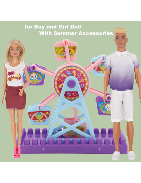 Ropa y Accesorios para Muñecas EuTengHao 78 Piezas 11.5-12" Ropa y Accesorios para Muñecas EuTengHao 78 Piezas 11.5-12"