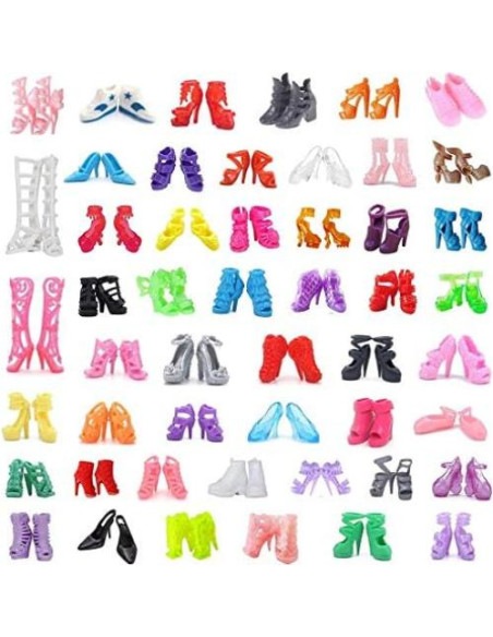Ropa y Accesorios para Muñecas EuTengHao 78 Piezas 11.5-12" Ropa y Accesorios para Muñecas EuTengHao 78 Piezas 11.5-12"