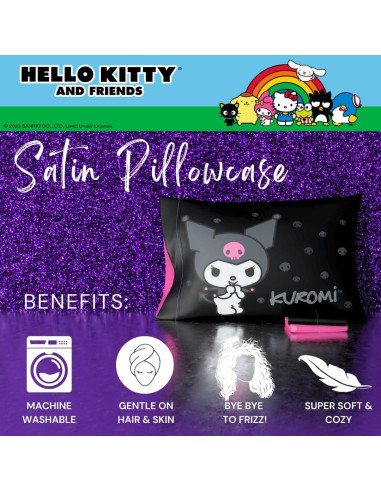 Funda de Almohada Reversible Franco Hello Kitty 50x76 cm