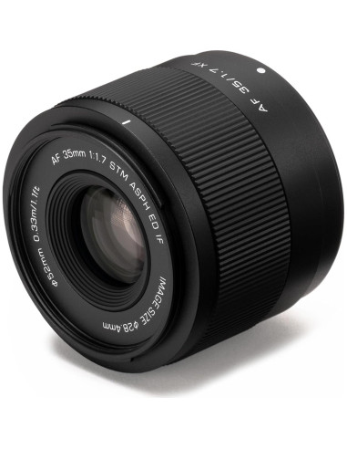 Lente VILTROX 35mm F1.7 XF para Fujifilm X - Enfoque Automático