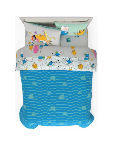 Juego de Cama Franco Adventure Time 7 Piezas Completo