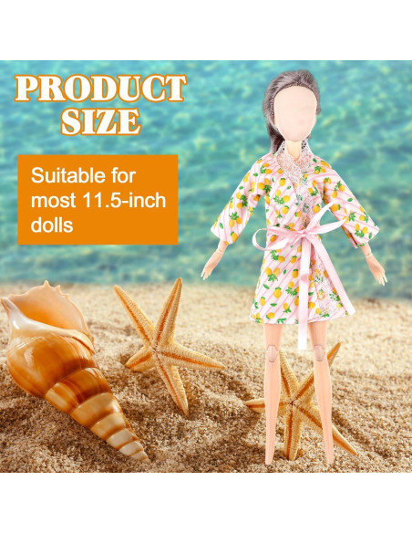 Ropa de Muñeca Bencailor 6 Piezas 30 cm Verano y Invierno Ropa de Muñeca Bencailor 6 Piezas 30 cm Verano y Invierno