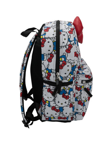 Mochila Hello Kitty 16" (40,6 cm) Kawaii con moño 3D