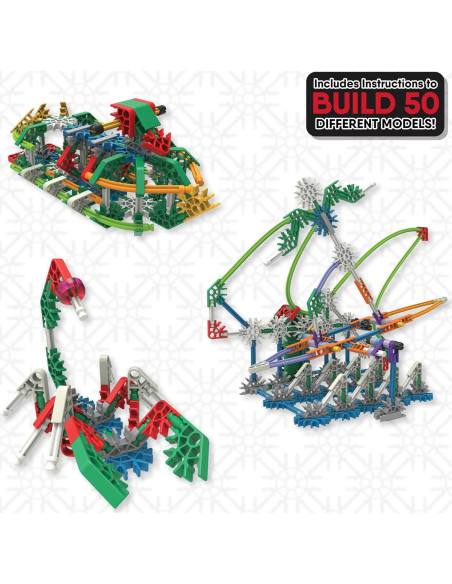 K'NEX Conjunto Motorizado Power & Play 529 Piezas STEM 7+ K'NEX Conjunto Motorizado Power & Play 529 Piezas STEM 7+