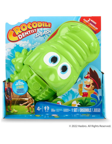 Juego de Agua Crocodile Dentist Splash de Hasbro - Jardín