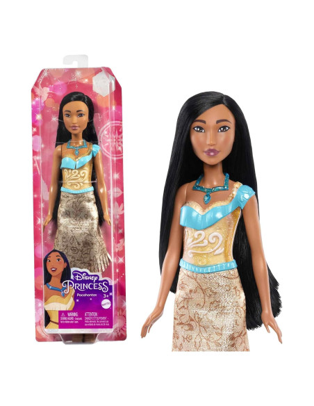 Muñeca Pocahontas Disney Mattel 27.9 cm con Accesorios Muñeca Pocahontas Disney Mattel 27.9 cm con Accesorios