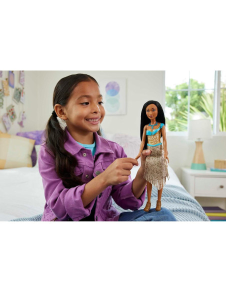 Muñeca Pocahontas Disney Mattel 27.9 cm con Accesorios Muñeca Pocahontas Disney Mattel 27.9 cm con Accesorios