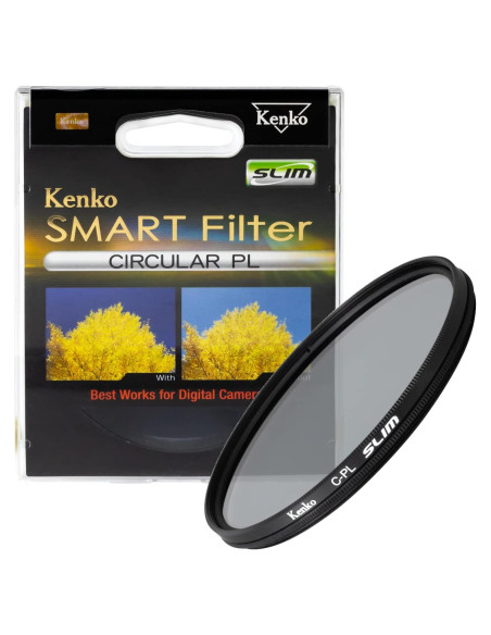 Filtro de Lente Kenko 77mm Circular Polarizador C-PL Filtro de Lente Kenko 77mm Circular Polarizador C-PL