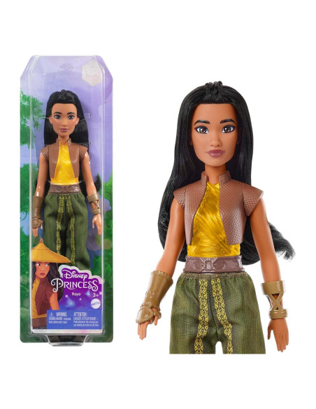 Muñeca Raya Disney Mattel 32 cm con Accesorios y Look Brillante Muñeca Raya Disney Mattel 32 cm con Accesorios y Look Brillante