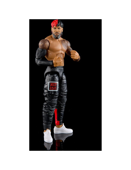Figura de Acción Mattel WWE Jimmy Uso Elite 15 cm Detalles Realistas Figura de Acción Mattel WWE Jimmy Uso Elite 15 cm Detalles Realistas