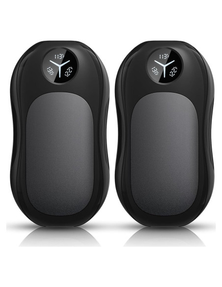 Calentadores de Manos Eléctricos WHATOOK 6000mAh 2 Piezas USB Calentadores de Manos Eléctricos WHATOOK 6000mAh 2 Piezas USB