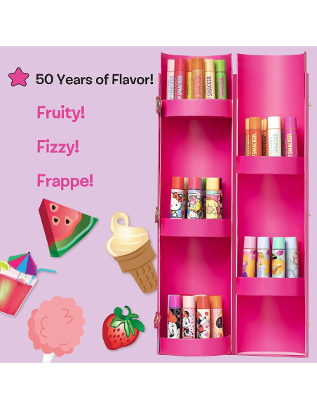 Cofre Balsamos Labiales Lip Smacker 50 Años 50 Piezas Cofre Balsamos Labiales Lip Smacker 50 Años 50 Piezas