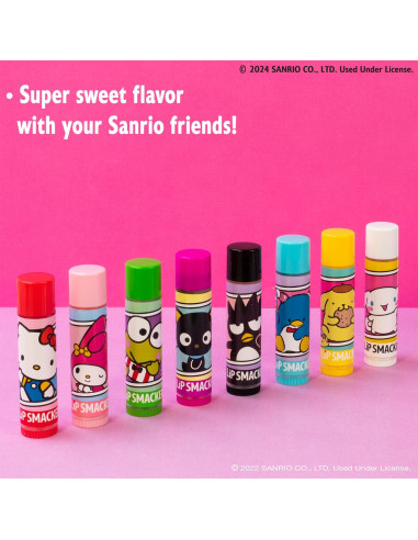 Bálsamos Labiales Lip Smacker Sanrio Paquete de 8 Sabores