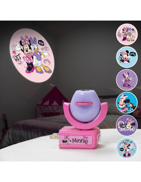 Luz Nocturna LED Minnie Mouse Projectables 57958 Luz Nocturna LED Minnie Mouse Projectables 57958