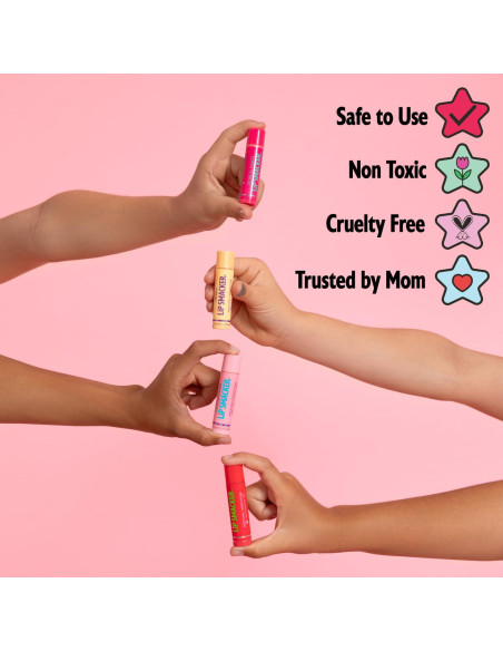 Bálsamos Labiales Lip Smacker Sanrio Paquete de 8 Sabores Bálsamos Labiales Lip Smacker Sanrio Paquete de 8 Sabores