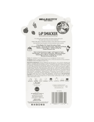 Bálsamos Labiales Lip Smacker Sanrio Paquete de 8 Sabores