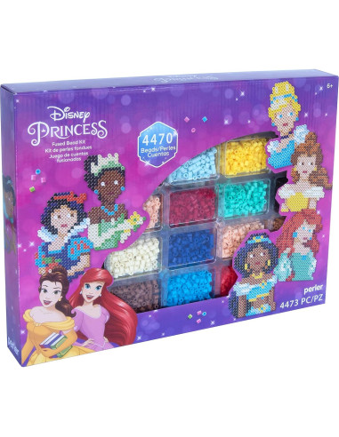Kit Perler Princesas Disney 4470 Piezas Multicolor