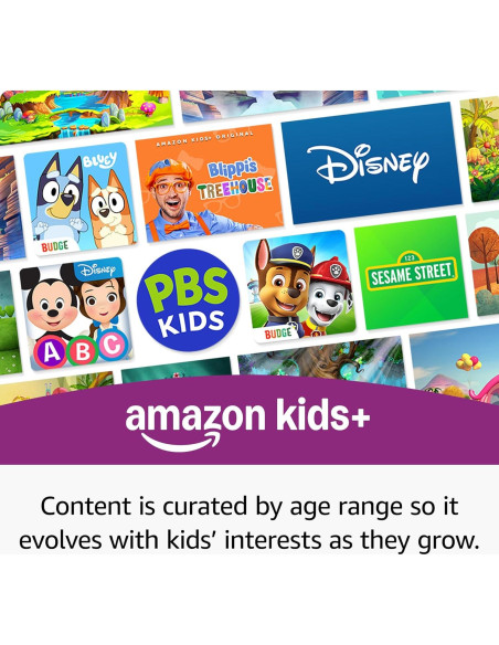 Tableta Amazon Fire HD 8 Kids 32GB Uva 2024 con controles parentales Tableta Amazon Fire HD 8 Kids 32GB Uva 2024 con controles parentales