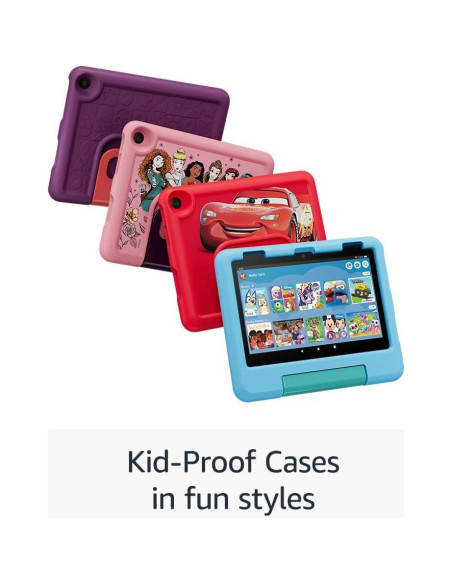 Tableta Amazon Fire HD 8 Kids 32GB Uva 2024 con controles parentales Tableta Amazon Fire HD 8 Kids 32GB Uva 2024 con controles parentales