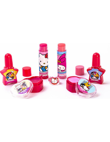 Tote de Maquillaje Hello Kitty con Esmaltes y Balsamos Tote de Maquillaje Hello Kitty con Esmaltes y Balsamos