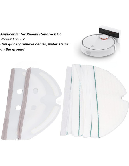 Accesorios para Robot de Barrido TOPINCN para Xiaomi S6 S5max E35 E2 Accesorios para Robot de Barrido TOPINCN para Xiaomi S6 S5max E35 E2