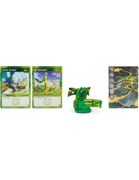 Bakugan Geogan Viperagon Figura de Acción Coleccionable 16.5cm Bakugan Geogan Viperagon Figura de Acción Coleccionable 16.5cm