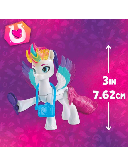 My Little Pony Zipp Storm 7,62 cm con Accesorios Sorpresa My Little Pony Zipp Storm 7,62 cm con Accesorios Sorpresa