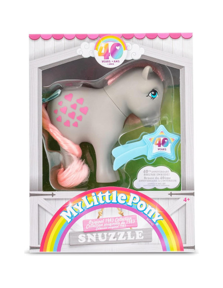 Mi Pequeño Pony Snuzzle 10 cm 40 Aniversario Figura Colección Mi Pequeño Pony Snuzzle 10 cm 40 Aniversario Figura Colección