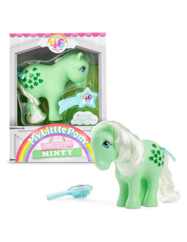 Mi Pequeño Pony Minty 10 cm 40 Aniversario Figura Colección