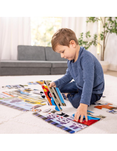 Rompecabezas de Suelo Jumbo Melissa & Doug Tráfico Atasco