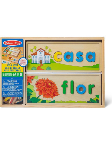 Juguete Educativo Melissa & Doug Deletrear en Español