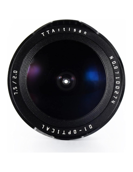 Lente Ojo de Pez TTArtisan 7.5mm F2 para Cámaras APS-C Lente Ojo de Pez TTArtisan 7.5mm F2 para Cámaras APS-C