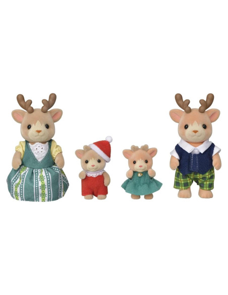 Familia de Renos Calico Critters - Set de 4 Figuras Familia de Renos Calico Critters - Set de 4 Figuras
