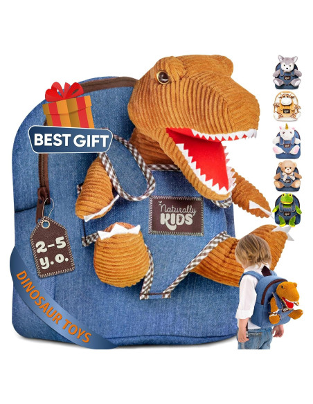 Mochila Dinosaurio Naturally KIDS 25,4x20,3x7,6 cm Mochila Dinosaurio Naturally KIDS 25,4x20,3x7,6 cm