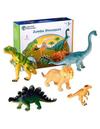 Juguetes de Aprendizaje Dinosaurios Jumbo - Recursos de Aprendizaje